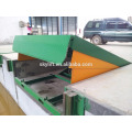 stationary warehouse cargo unloading dock ramp